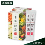 【送料無料】千年酵素 2箱セット[顆粒]楽天ランキング1位 酵素 酵母サプリ【生酵素 酵素粒 野草酵素 やさい酵素 ダイエット 酵素酵母 酵母酵素 無添加 酵母と酵素 生酵母 サプリメント 酵素ダイエット】